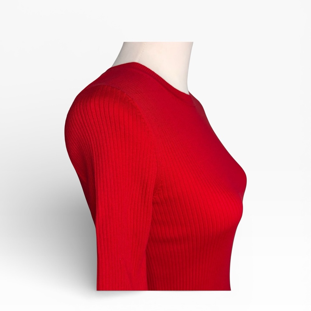 Banana Republic Red Short Sleeve Tee Size XS - Picture 4 of 6